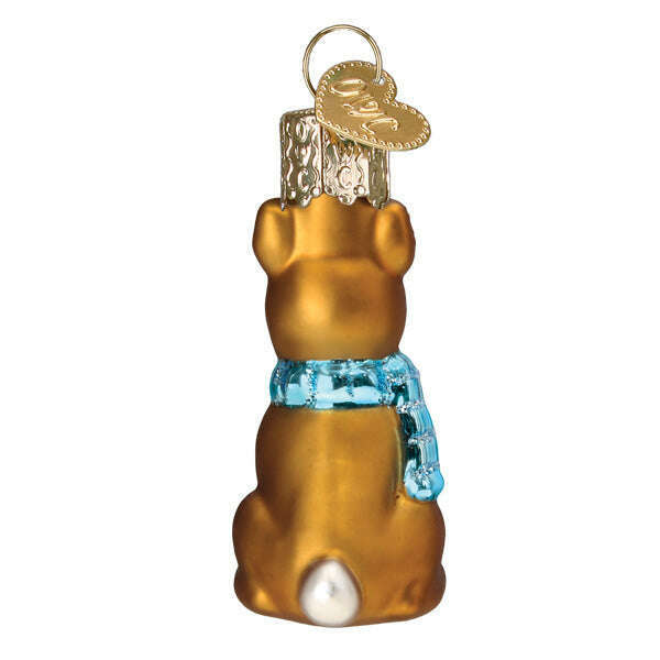 Old World Christmas Mini Rudolph The Red-Nosed Reindeer Blown Glass Ornament