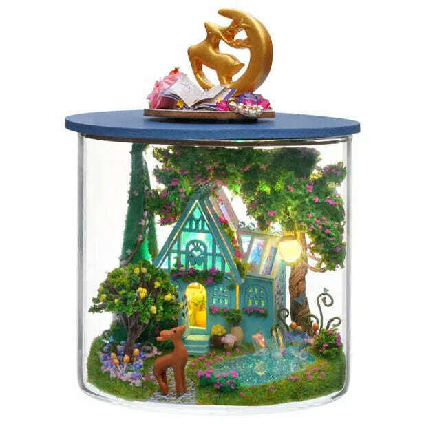Miniature Wizardi Roombox Kit - Abundant Moment Dollhouse Kit