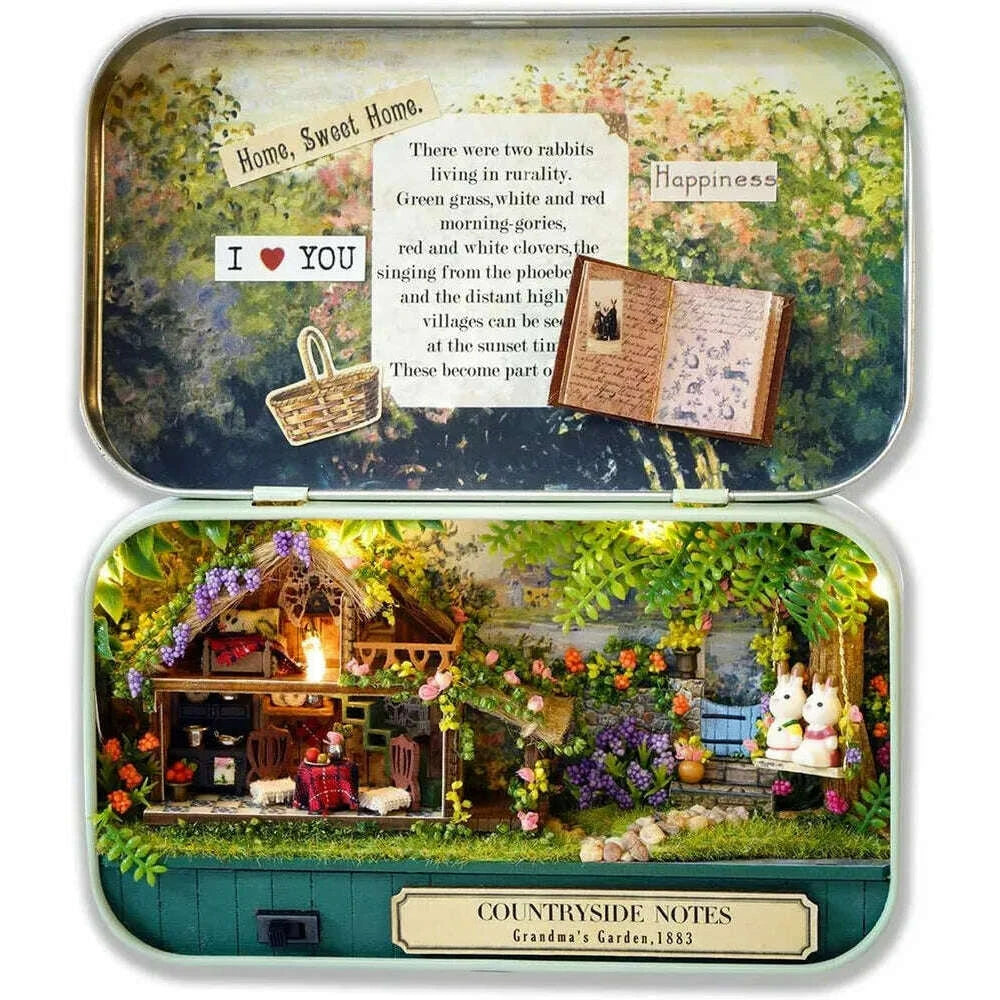 Miniature Wizardi Roombox Kit - Countryside notes
