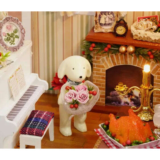 Miniature Wizardi Roombox Kit - Hut Dollhouse Kit
