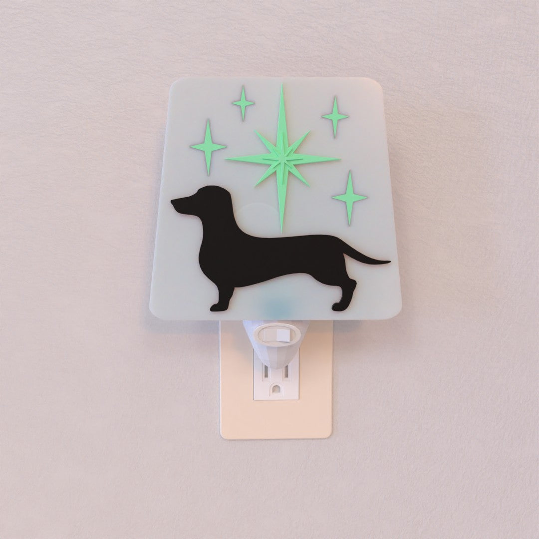 Atomic Dachshund Night Light