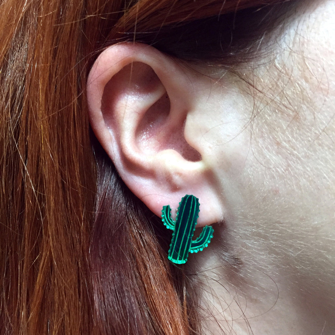 Cactus Earrings