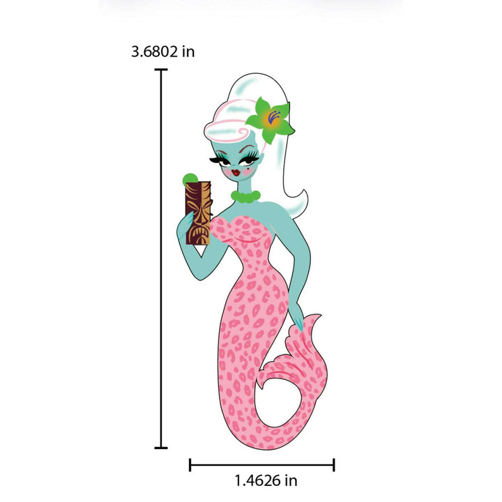Mai Tai Mermaid Brooch by Miss Fluff x Lipstick & Chrome