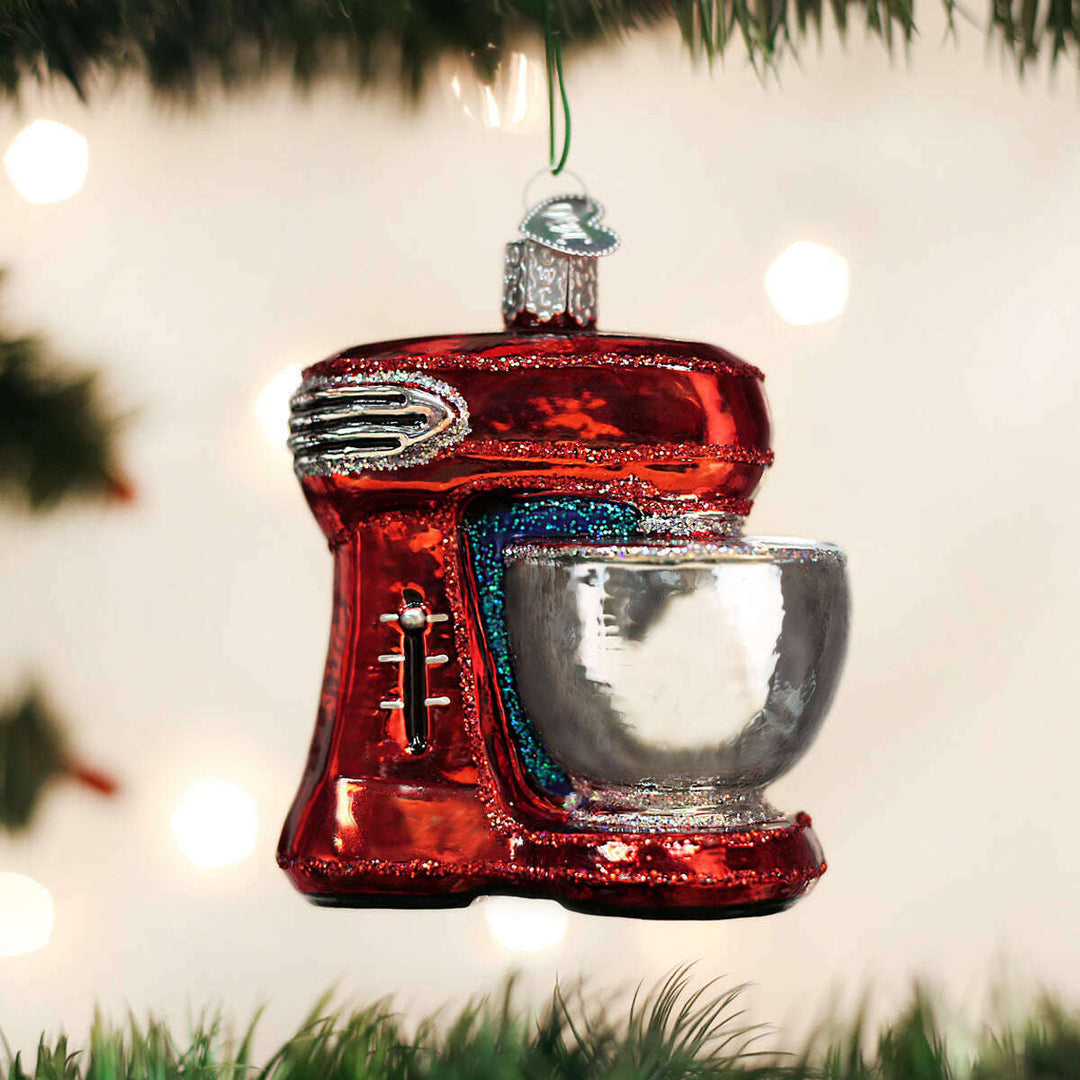 Old World Christmas Mixer Blown Glass Ornament