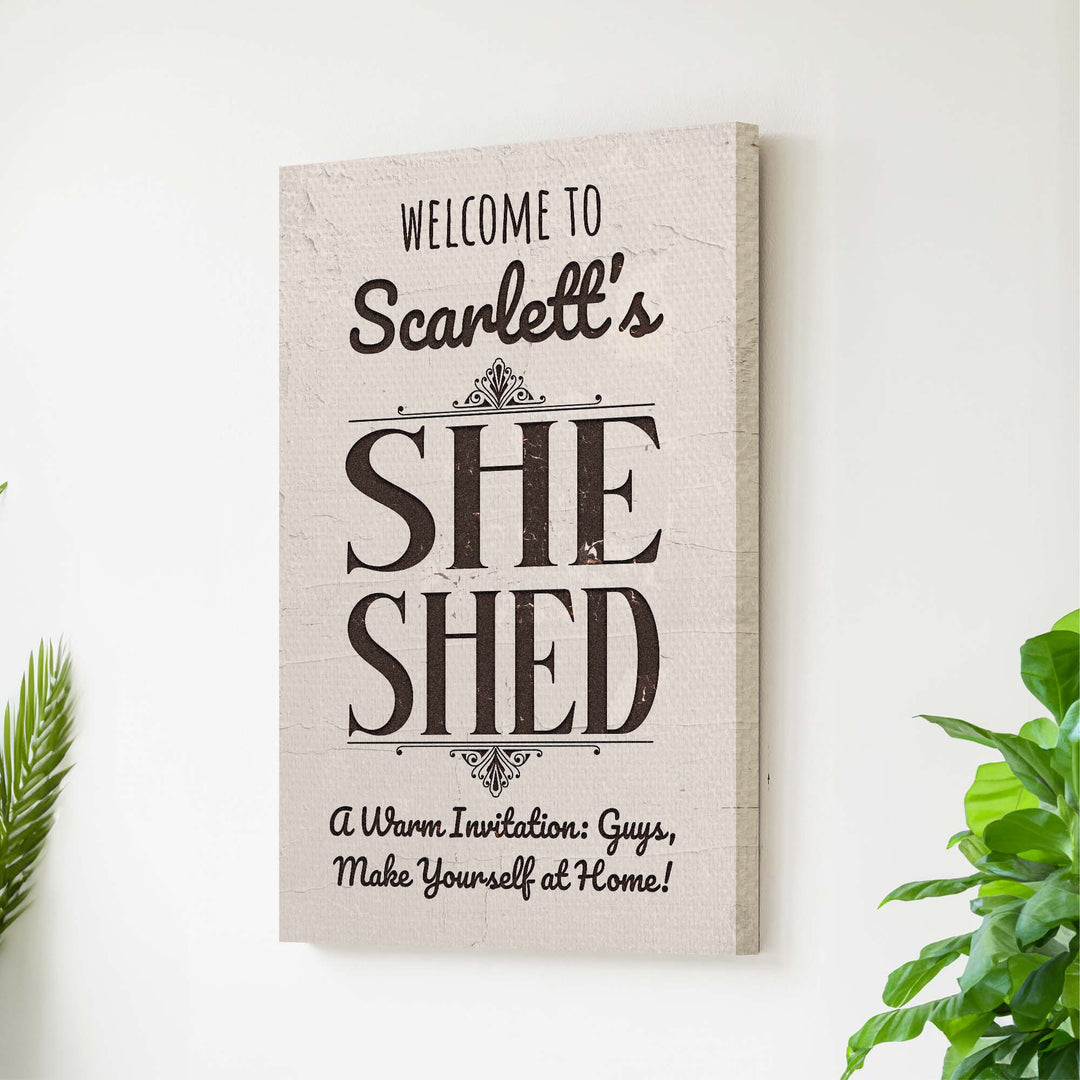 She Shed Sign
