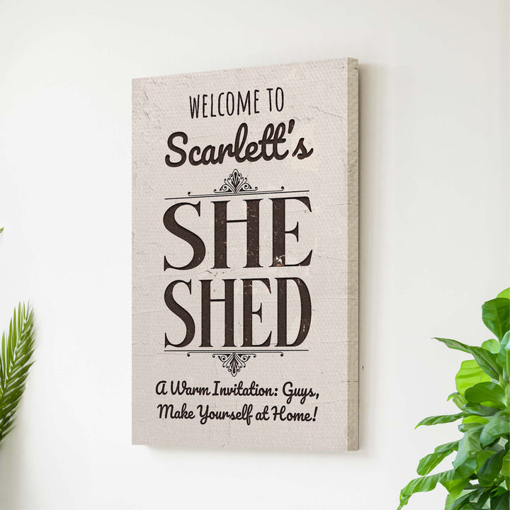 She Shed Sign