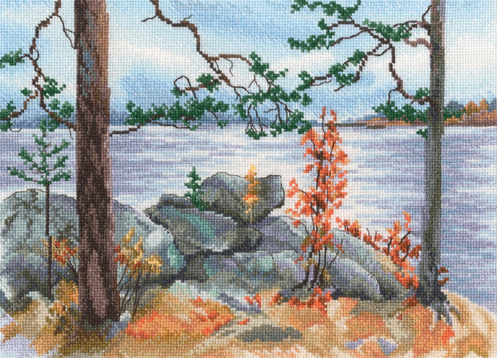 Moon path M969 Counted Cross Stitch Kit