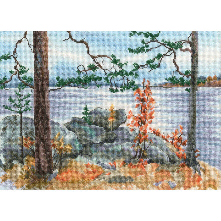 Moon path M969 Counted Cross Stitch Kit