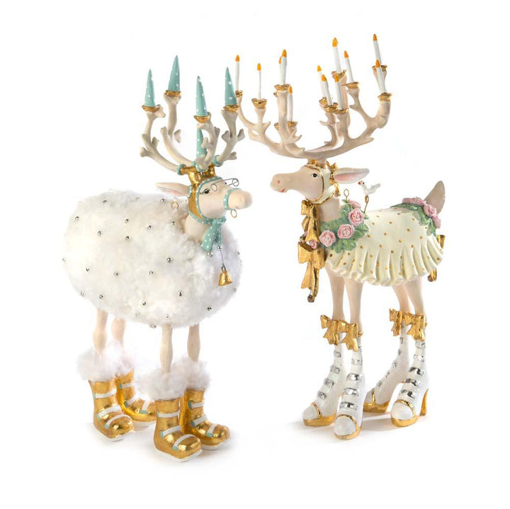 Moonbeam Blitzen Reindeer Figure by Patience Brewster - Quirks!