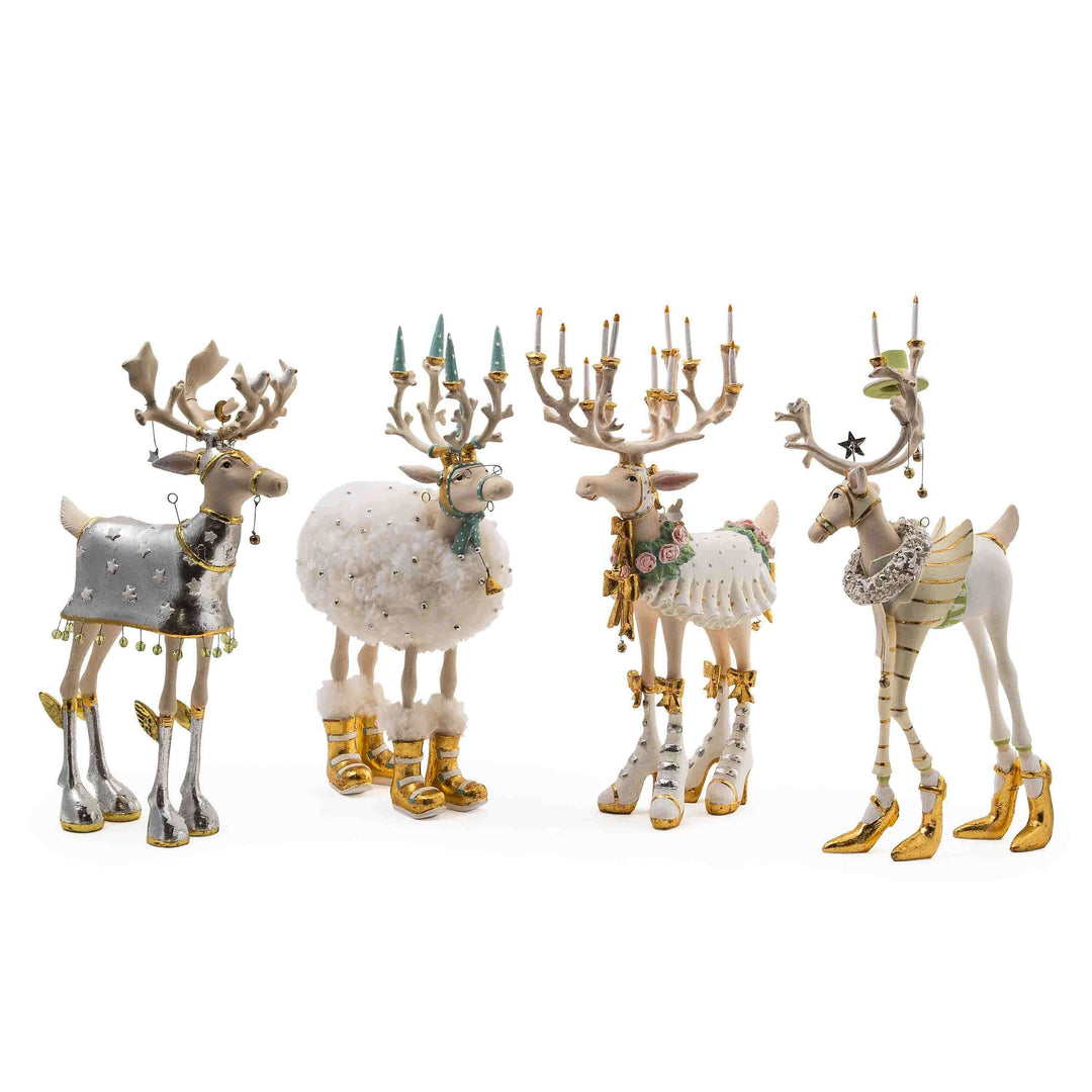Moonbeam Reindeer Figure Set-B by Patience Brewster