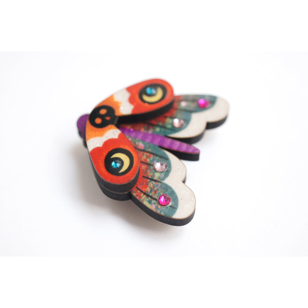 Moth Button Cover by Laliblue 1