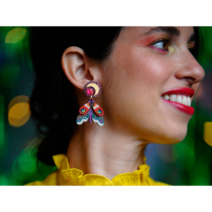 Moth Earrings by Laliblue 2