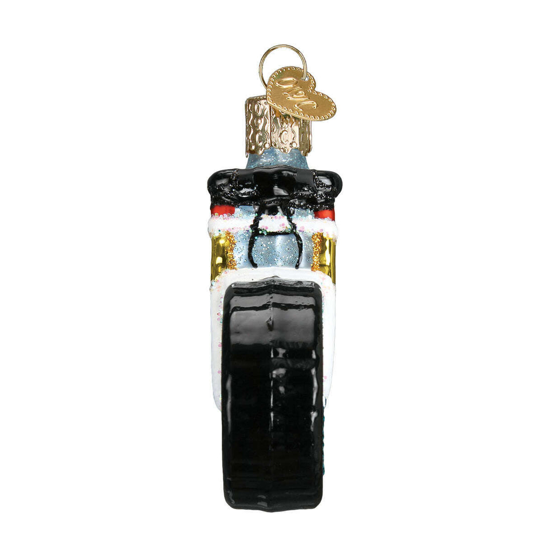 Old World Christmas Mountain Bike Blown Glass Ornament