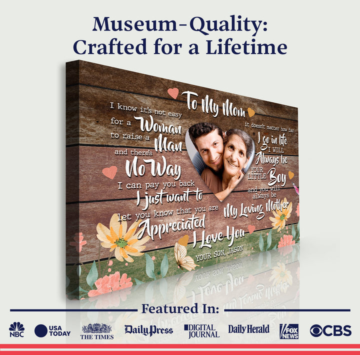 Mother's Day Sign Always My Loving Mother