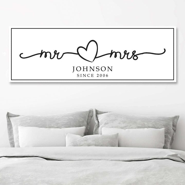 Mr. And Mrs. Sign