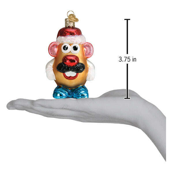 Old World Christmas Mr. Potato Head Blown Glass Ornament