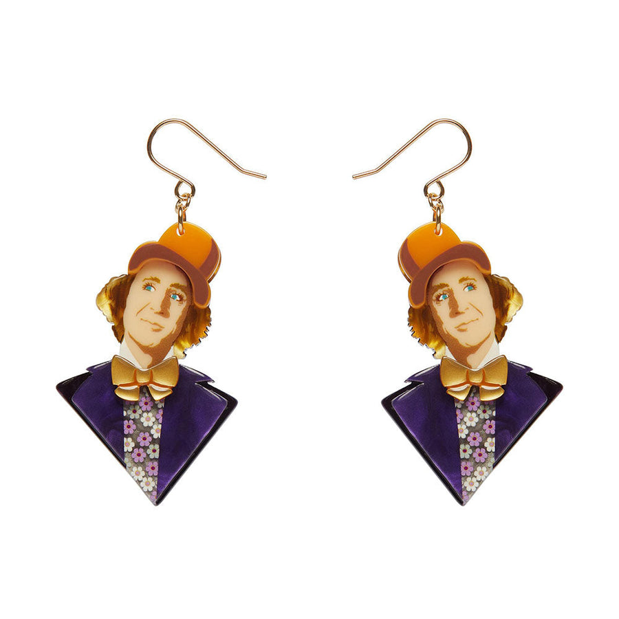 Mr Wonka Drop Earrings by Erstwilder image