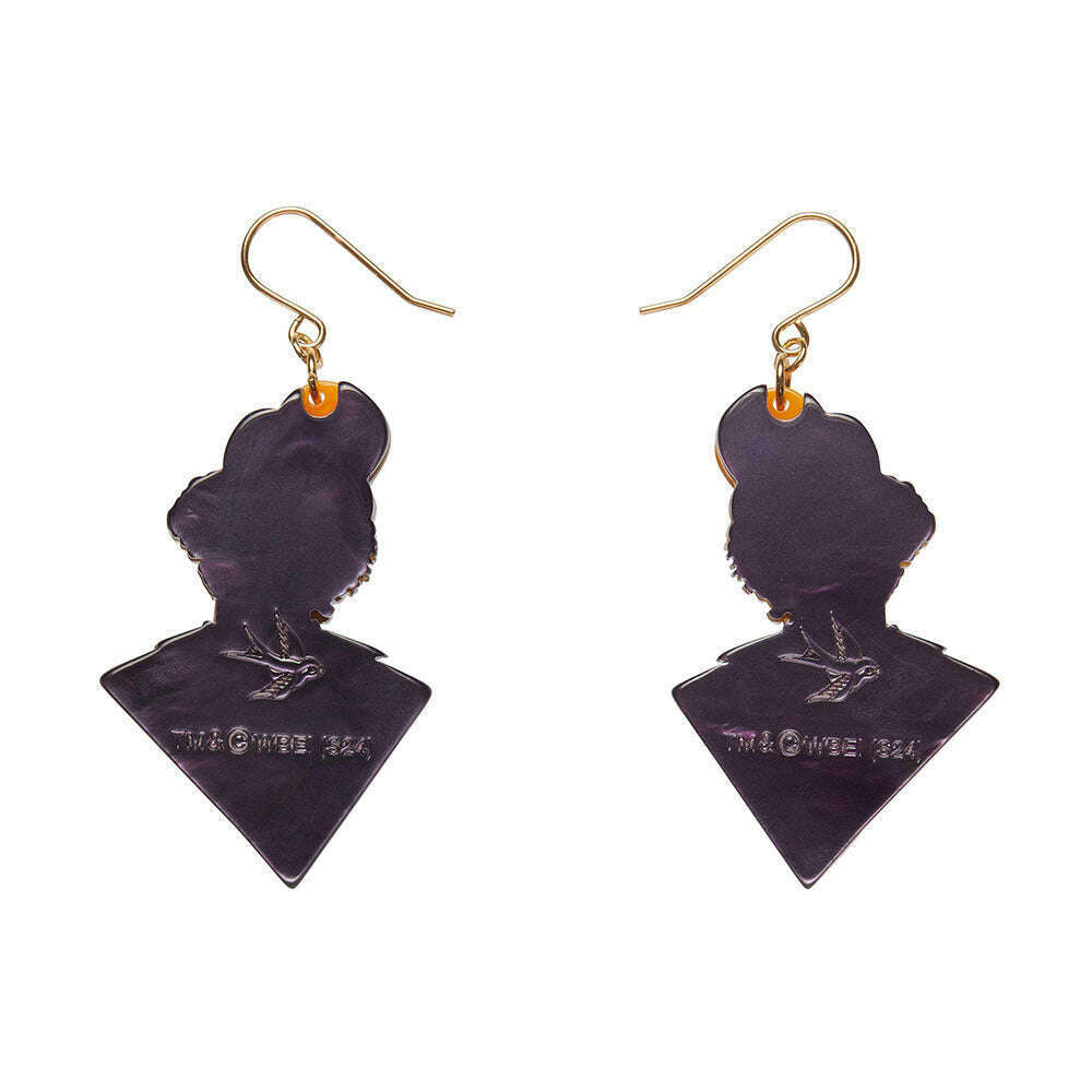 Mr Wonka Drop Earrings by Erstwilder – view 2