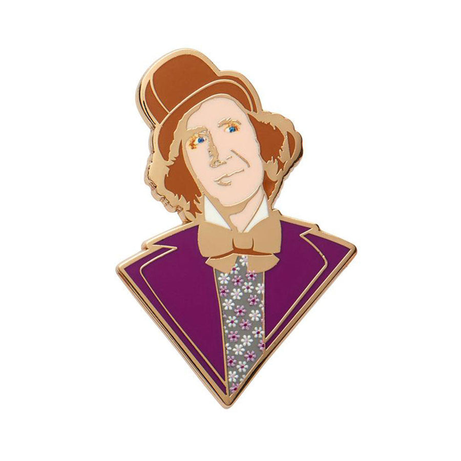 Mr Wonka Enamel Pin by Erstwilder image