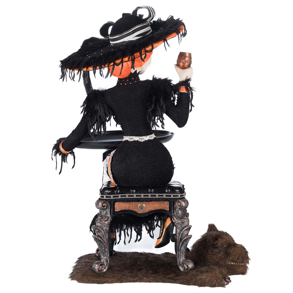 Mrs. Macabre with Serving Tray by Katherine's Collection image 1