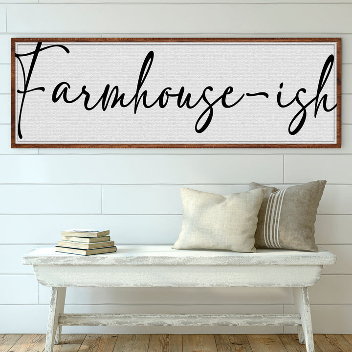 Farmhouse-ish Sign II