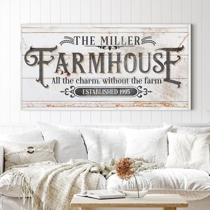 Personalized Farmhouse Sign II