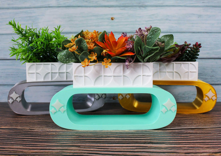 Retro Space Age Shelf Planter