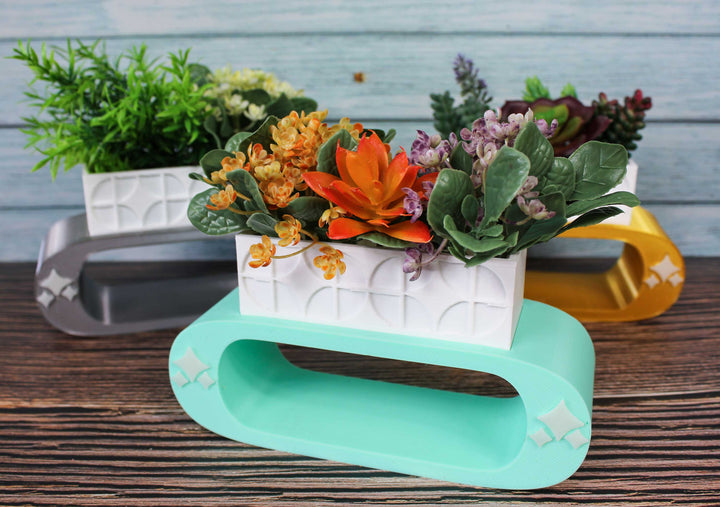 Retro Space Age Shelf Planter