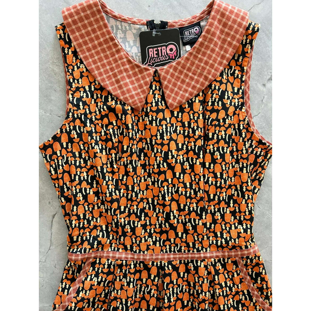 Mushroom Collared Dress