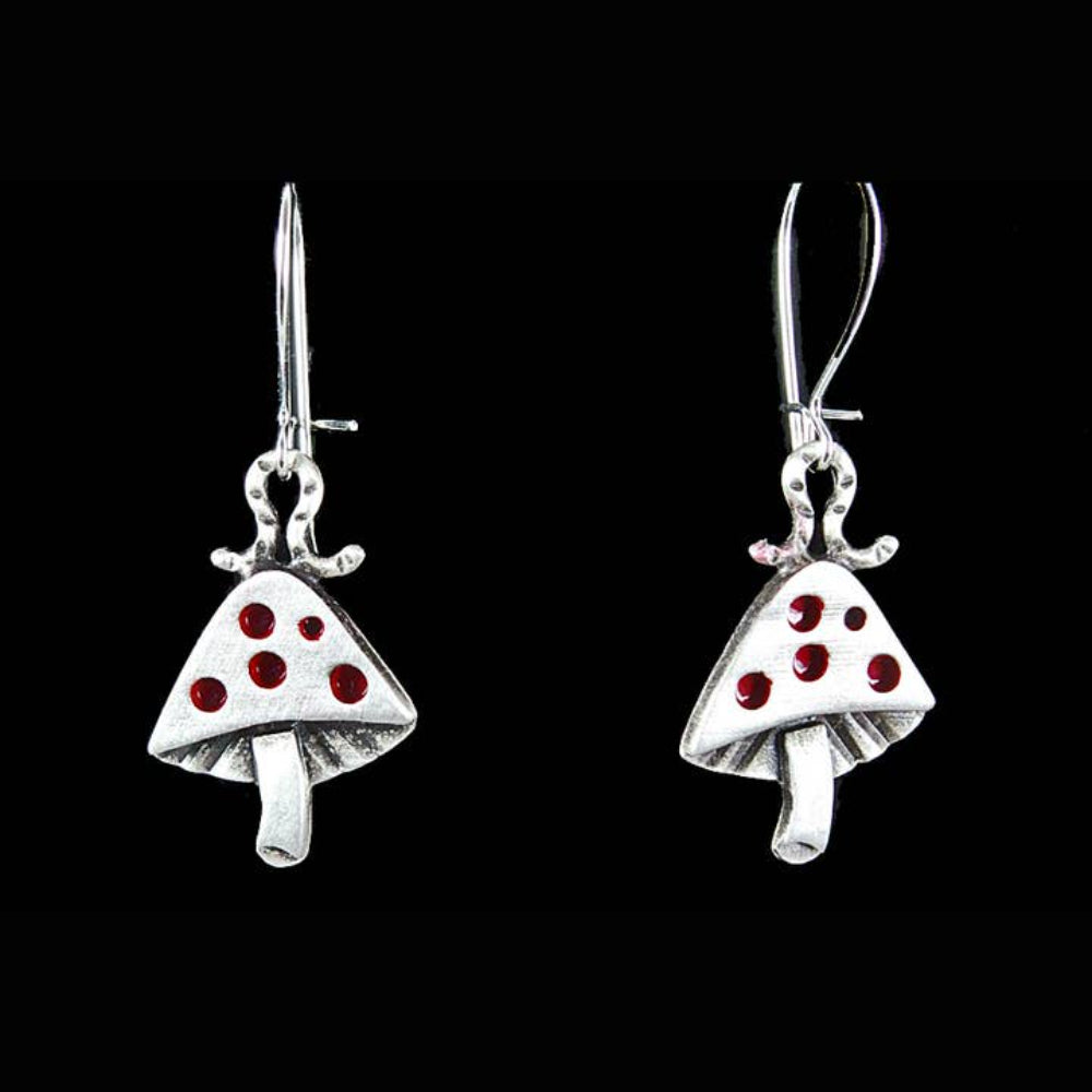 Mushroom Earrings by Faire 