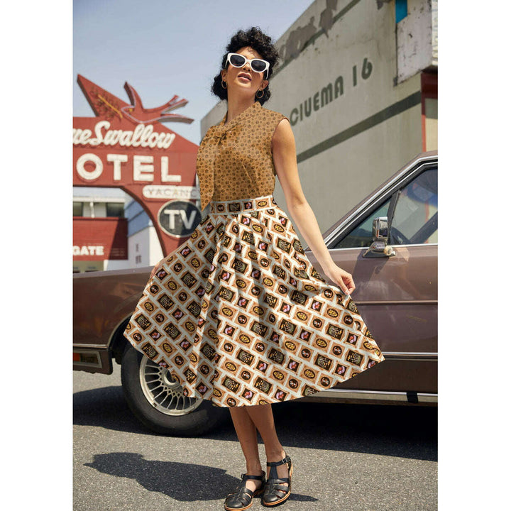 Mushrooms Doris Skirt