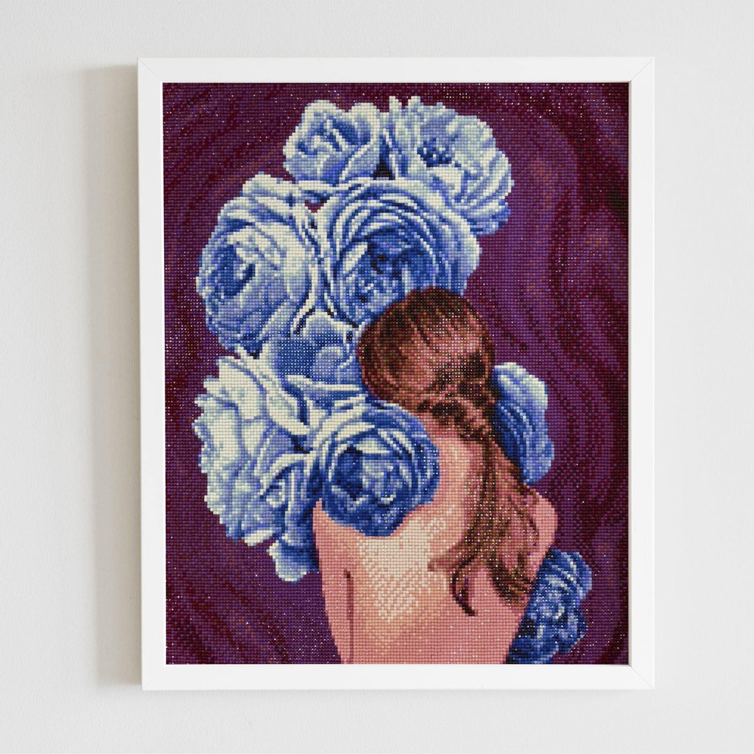 Music of Flowers CS2522 15.8 x 19.7 inches Crafting Spark Diamond Painting Kit