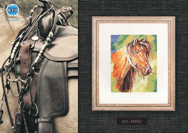 Mustang M492 Counted Cross Stitch Kit