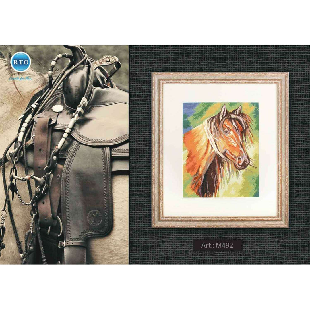 Mustang M492 Counted Cross Stitch Kit