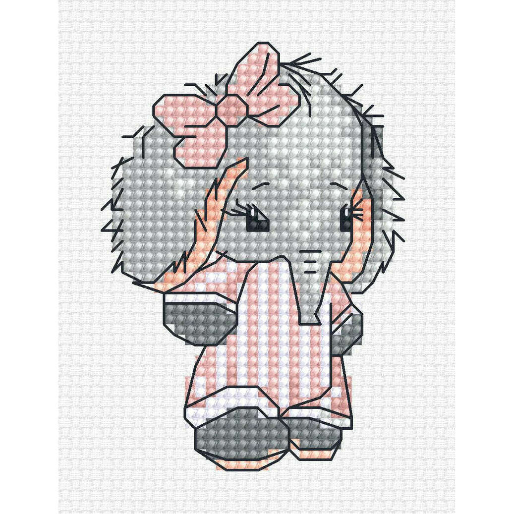 My First Embroidery M04L Counted Cross-Stitch Kit