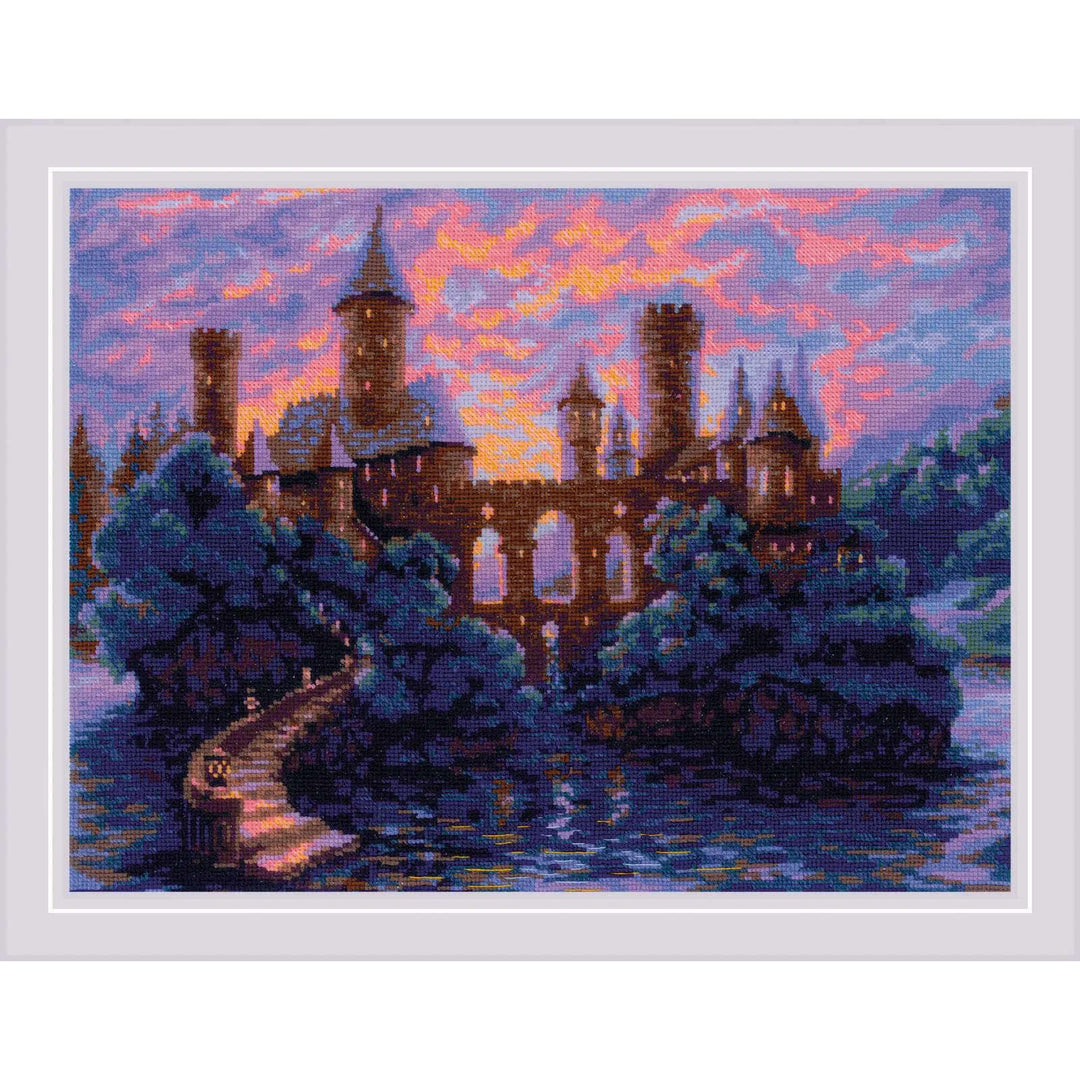 Mysterious Castle R1909 Counted Cross Stitch Kit