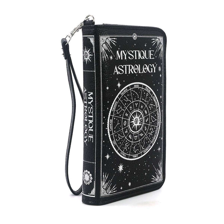 Mystique Astrology Wristlet Wallet in Vinyl