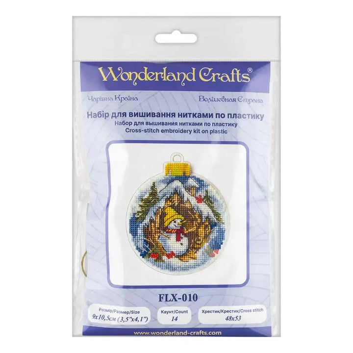 Cross-stitch kits on a plastic base FLX-010