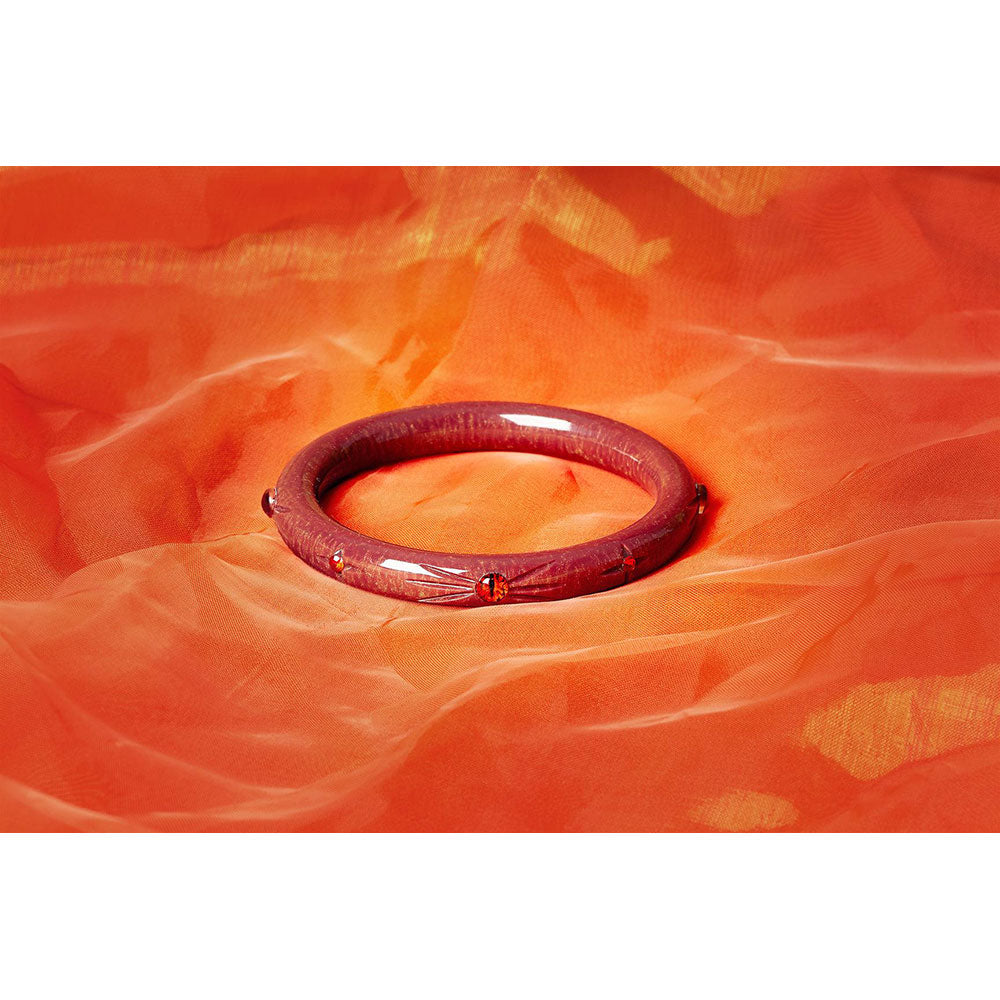 Narrow Mesmerised Bangle by Splendette image 1