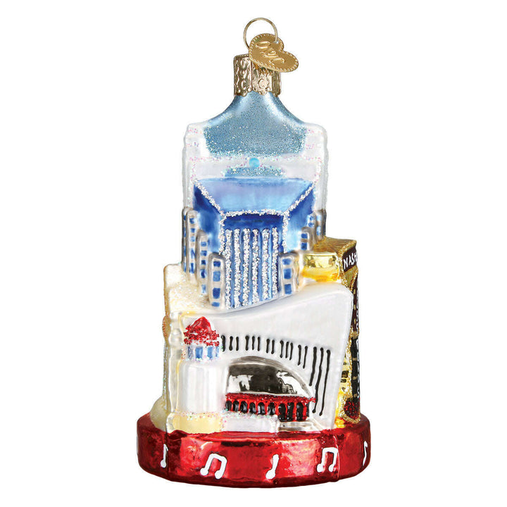 Old World Christmas Nashville Blown Glass Ornament