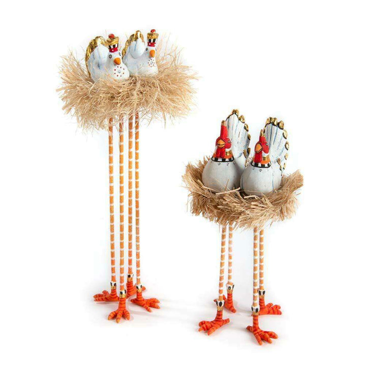 Nativity Chicken & Dove Figures by Patience Brewster - Quirks!