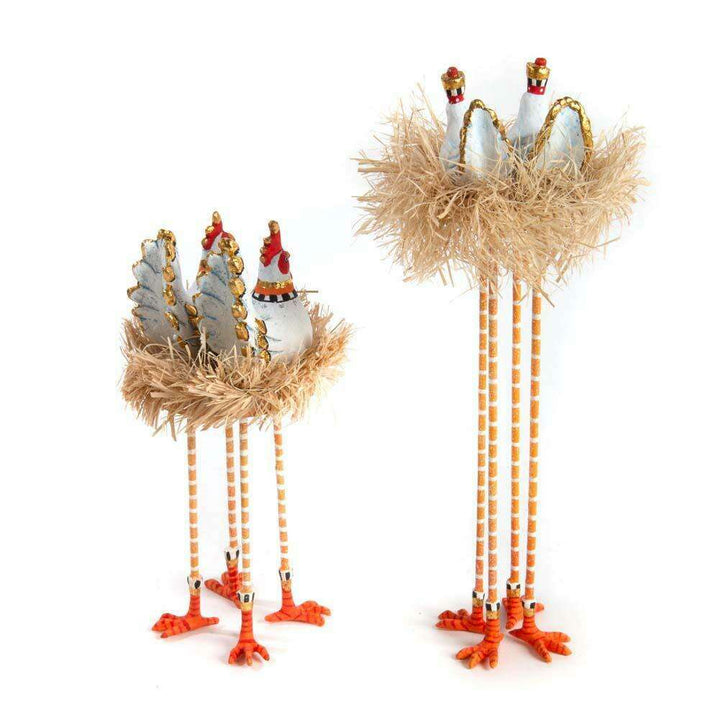 Nativity Chicken & Dove Figures by Patience Brewster - Quirks!