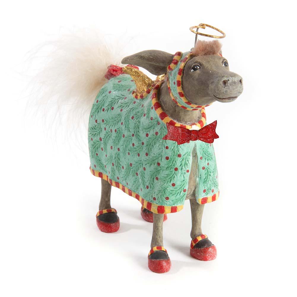 Nativity David Donkey Ornament by Patience Brewster - Quirks!