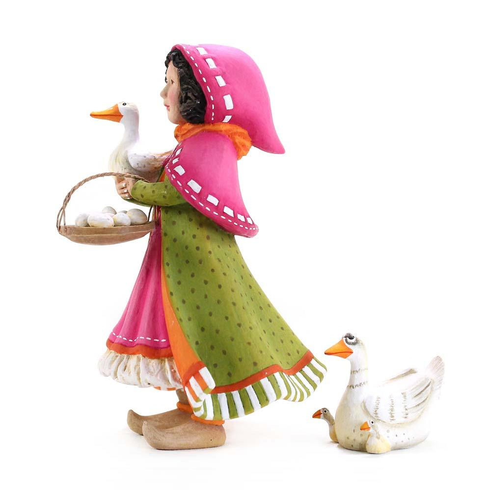 Nativity Girl with Duck Figures by Patience Brewster - Quirks!