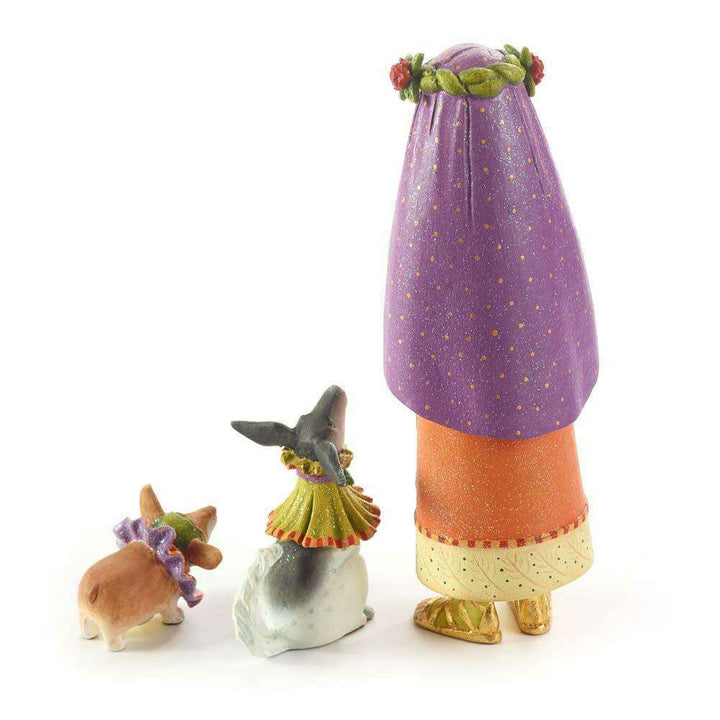 Nativity Shepherdess with Dog Figures by Patience Brewster - Quirks!