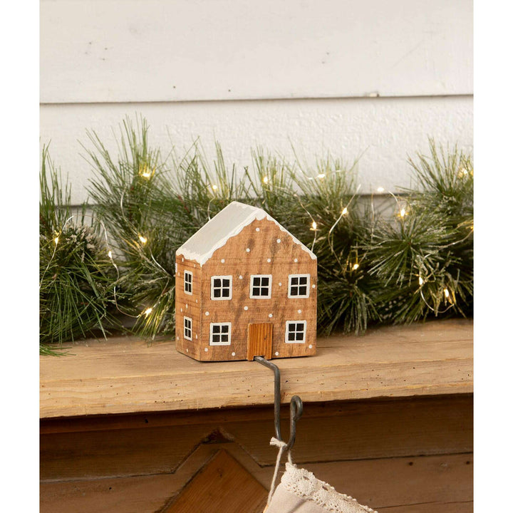 Natural House Stocking Holder by Bethany Lowe Designs, image 2