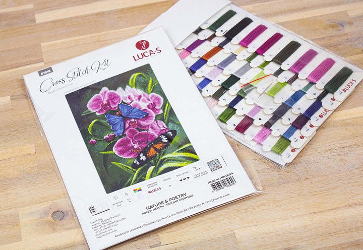 Nature's Poetry B7010L Counted Cross-Stitch Kit