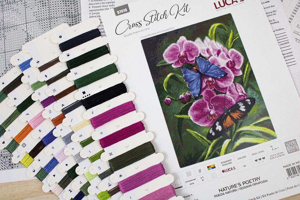 Nature's Poetry B7010L Counted Cross-Stitch Kit