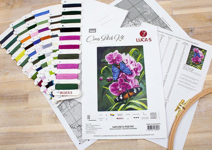 Nature's Poetry B7010L Counted Cross-Stitch Kit