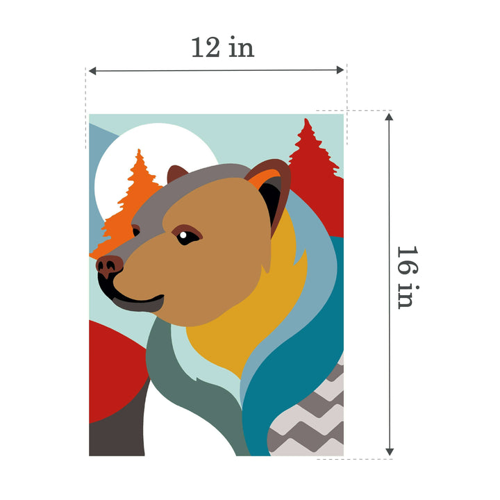 Needlepoint canvas for halfstitch without yarn Bear Art SE926.370 Seg De Paris Printed Tapestry Canvas